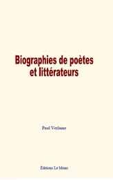 Biographies de poètes et littérateurs