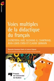 Voies multiples de la didactique du français