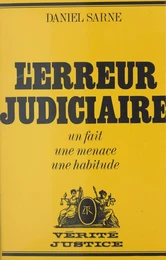 L'erreur judiciaire