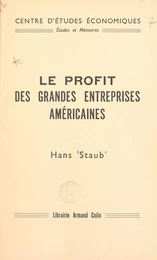 Le profit des grandes entreprises américaines