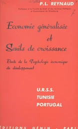 Économie généralisée et seuils de croissance