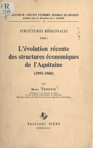 Structures régionales (1) - Marc Penouil - FeniXX réédition numérique