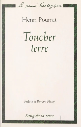 Toucher terre - Henri Pourrat - FeniXX réédition numérique