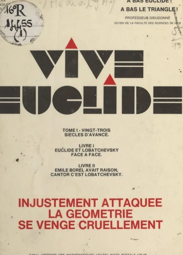 Vive Euclide (1) - G. A. Métrios - FeniXX réédition numérique