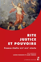 Rite, justice et pouvoirs