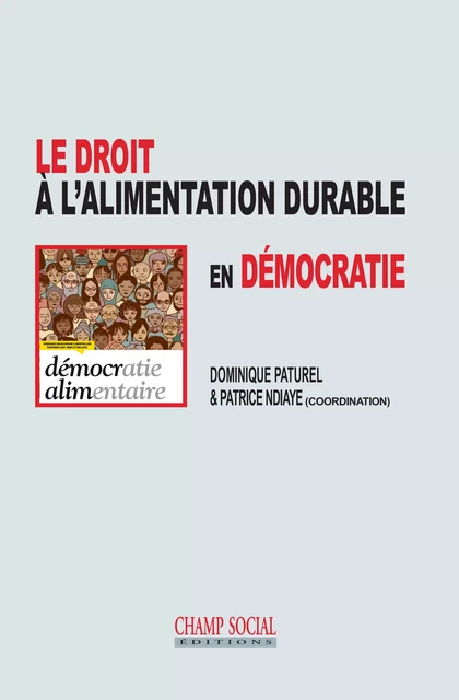 Le droit à l'alimentation durable en démocratie - Dominique Paturel, Patrice Ndiaye - Champ social Editions