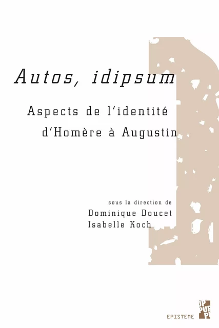 Autos, idipsum -  - Presses universitaires de Provence