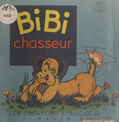 Bibi chasseur - Lucien Dejoie, Jo Valle - FeniXX réédition numérique