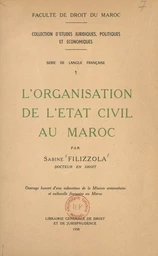 L'organisation de l'état civil au Maroc