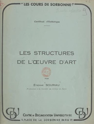 Les structures de l'œuvre d'art