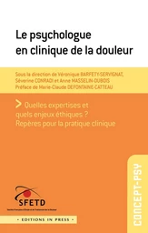 Le Psychologue en clinique de la douleur