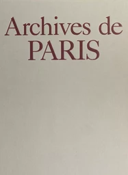 Archives de Paris