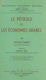 Le pétrole et les économies arabes