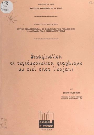 Imagination et représentation graphique du ciel chez l'enfant - Bruno Duborgel - FeniXX réédition numérique