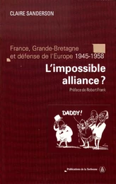 L’impossible alliance ?