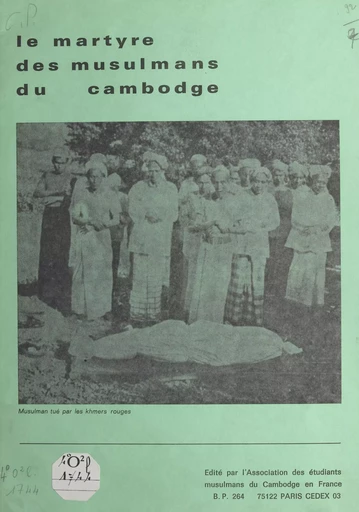 Le martyre des musulmans du Cambodge - Jean-Émile Vidal - FeniXX réédition numérique