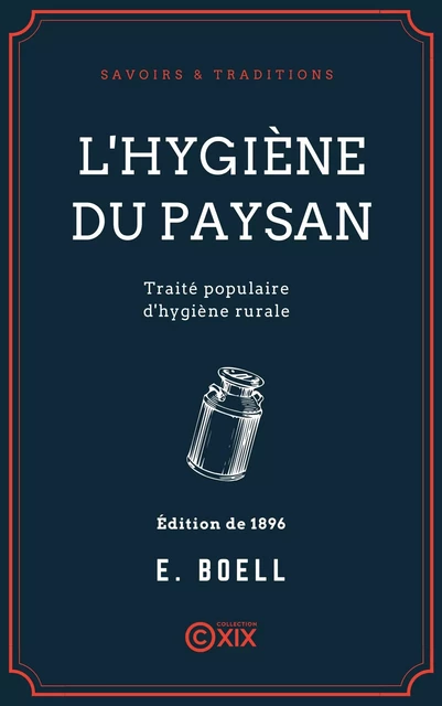 L'Hygiène du paysan - E. Boell - Collection XIX