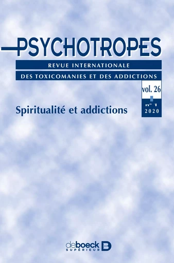 Psychotropes -  Collectif - Revues De Boeck Supérieur