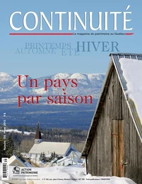 Continuité. No. 135, Hiver 2013