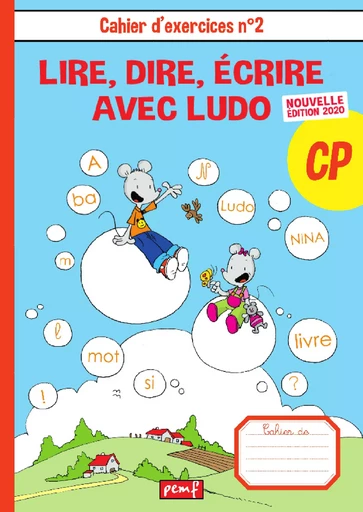 Cahiers de l'élève n°2 - Méthode de lecture Ludo édition 2020 - Sandrine Wendling Et Michel Rius - PEMF