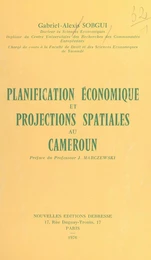 Planification économique et projections spatiales au Cameroun