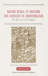 Monde rural et histoire des sciences en Méditerranée