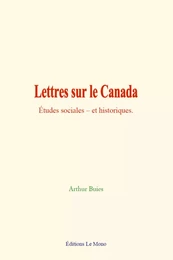 Lettres sur le Canada