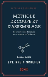 Méthode de coupe et d'assemblage pour robes de femmes et vêtements d'enfants