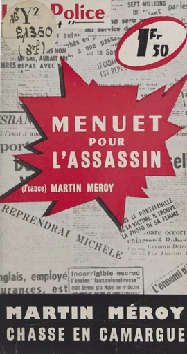 Menuet pour l'assassin - Martin Meroy - FeniXX réédition numérique