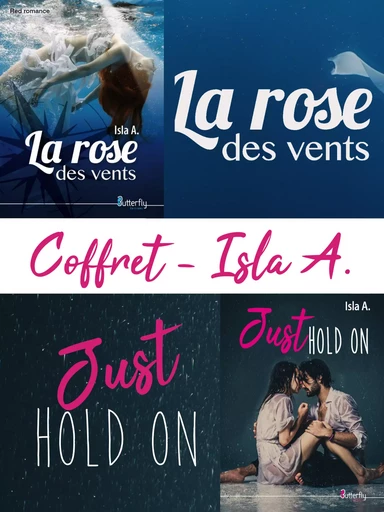 Coffret La rose des vents - Just hold on - Isla A - Butterfly Éditions