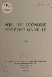 Vers une économie proportionnelle