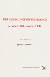 Des communistes en France