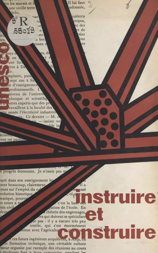 Instruire et construire -  UNESCO - Département Education - FeniXX réédition numérique