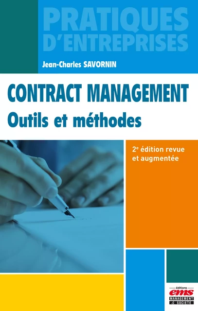 Contract management - Outils et méthodes - Jean-Charles Savornin - Éditions EMS