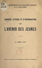 Journée d'étude et d'information sur l'avenir des jeunes