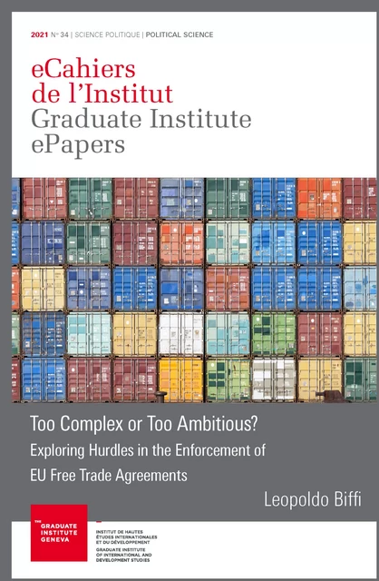 Too Complex or Too Ambitious? - Leopoldo Biffi - Graduate Institute Publications