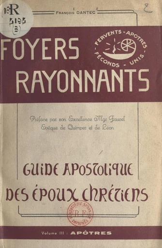 Foyers rayonnants (3) - François Dantec - FeniXX réédition numérique