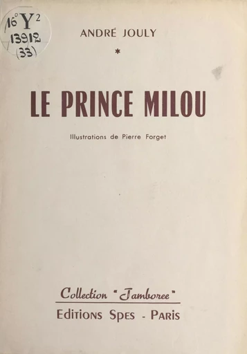 Le prince Milou - André Jouly - FeniXX réédition numérique