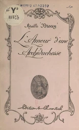 L'amour d'une archiduchesse