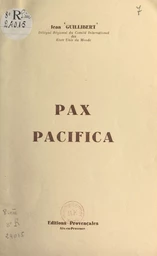 Pax pacifica