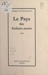 Le pays des enfants-morts