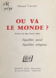 Où va le monde ?