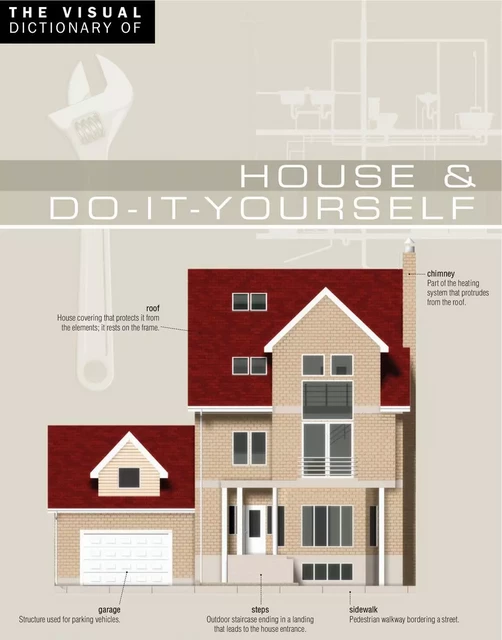 The Visual Dictionary of House & Do-It-Yourself - Ariane Archambault, Jean-Claude Corbeil - Québec Amérique