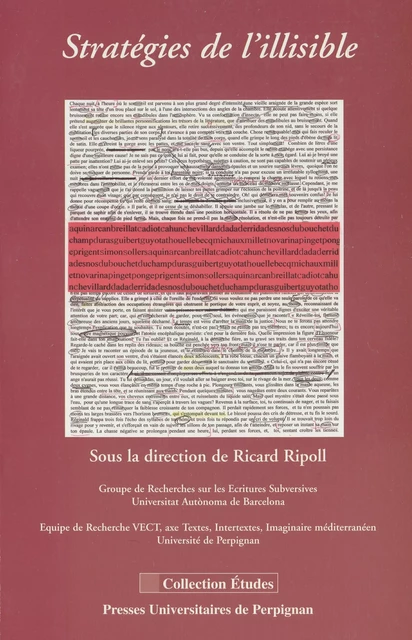 Stratégies de l’illisible -  - Presses universitaires de Perpignan