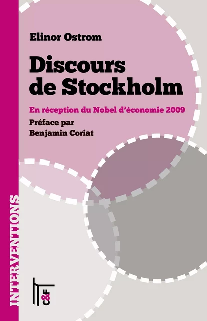 Discours de Stockholm - Elinor Ostrom - C & F Éditions