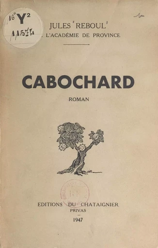 Cabochard - Jules Reboul - FeniXX réédition numérique