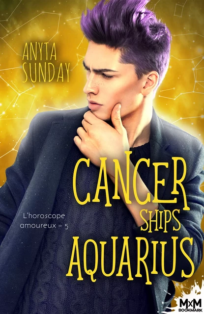 Cancer Ships Aquarius - Anyta Sunday - MxM Bookmark