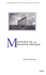 Mémoires de la religion grecque