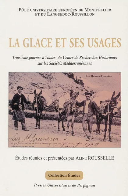 La glace et ses usages -  - Presses universitaires de Perpignan