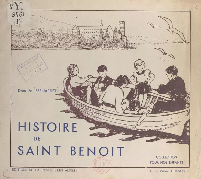 Histoire de saint Benoît - Edmond Bernardet - FeniXX réédition numérique